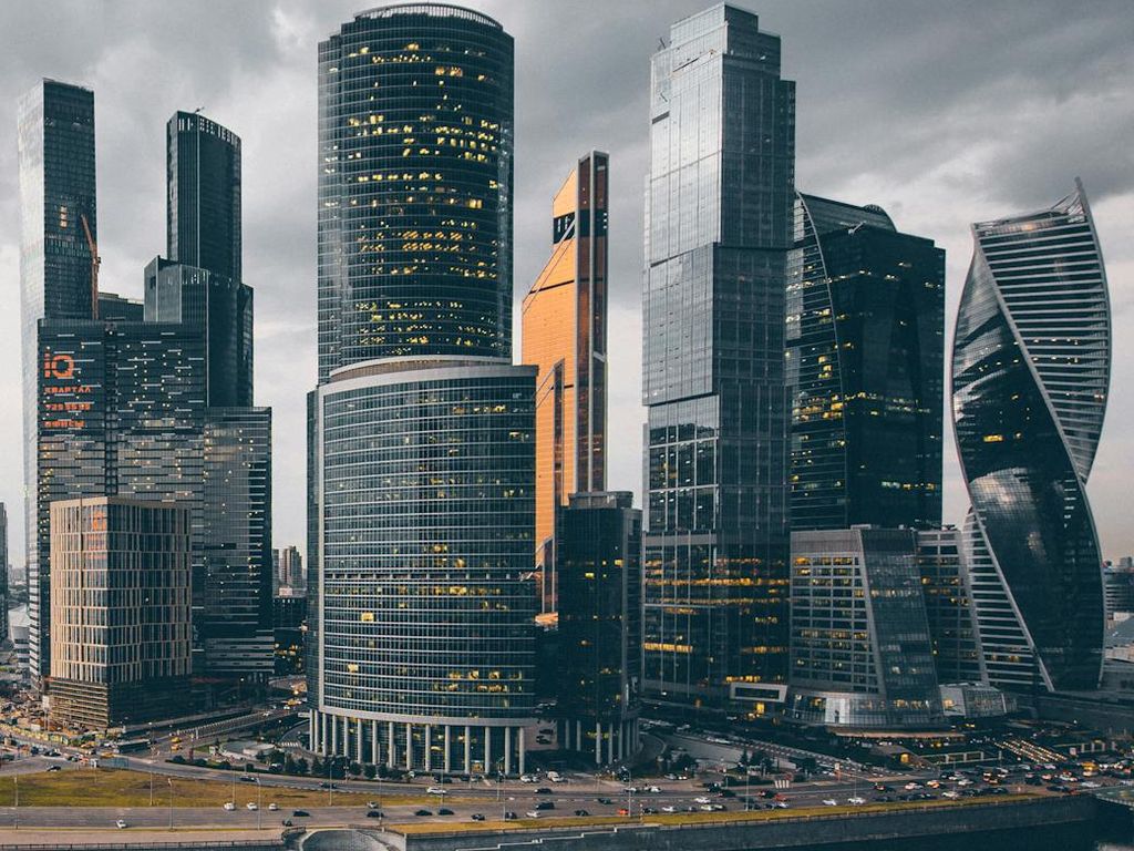 Moscow's skyscrapers